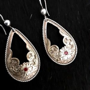 Vogt earrings sterling silver/14k gold overlay